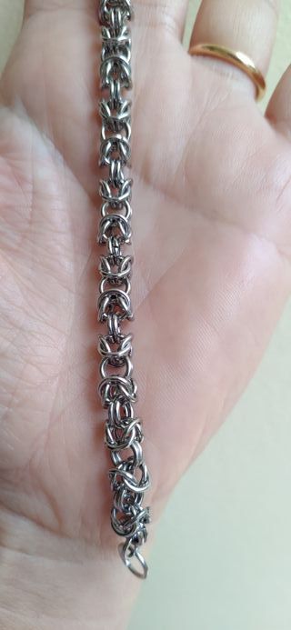 Bracciale maglia bizantina