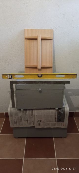 Caja de herramientas de albañilería
