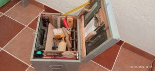 Caja de herramientas de albañilería