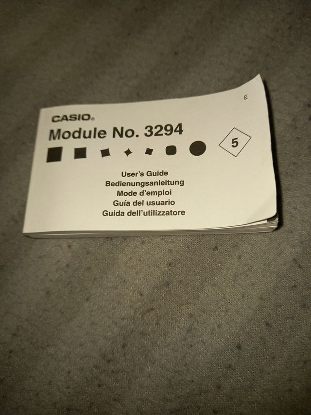 Orologio casio vintage