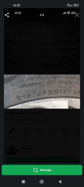 Ruedas + Llantas