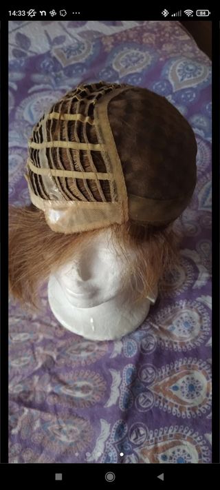 Peluca de pelo natural