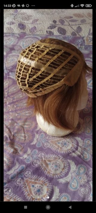 Peluca de pelo natural