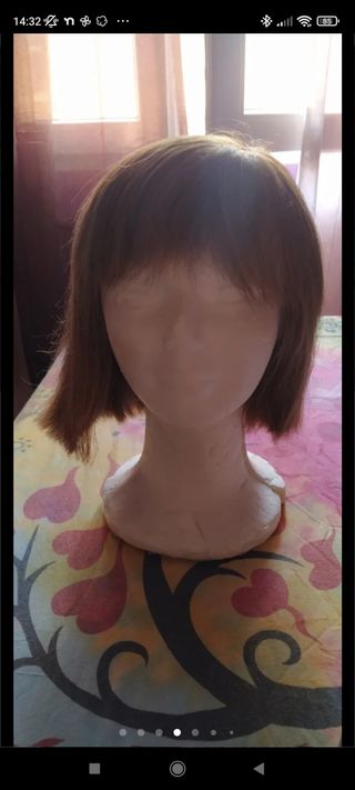 Peluca de pelo natural