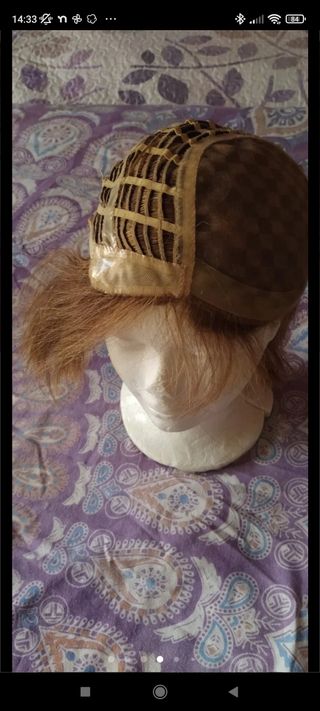 Peluca de pelo natural