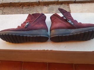 Botines PAULA URBAN granate