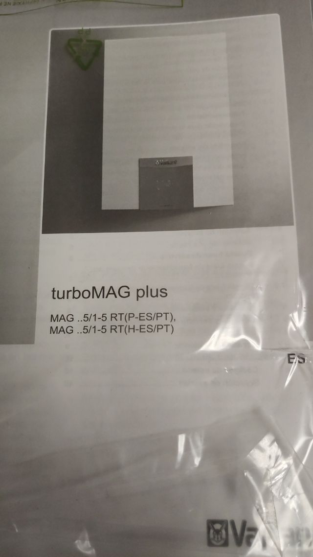 Calentador vaillant  turbo mag plus