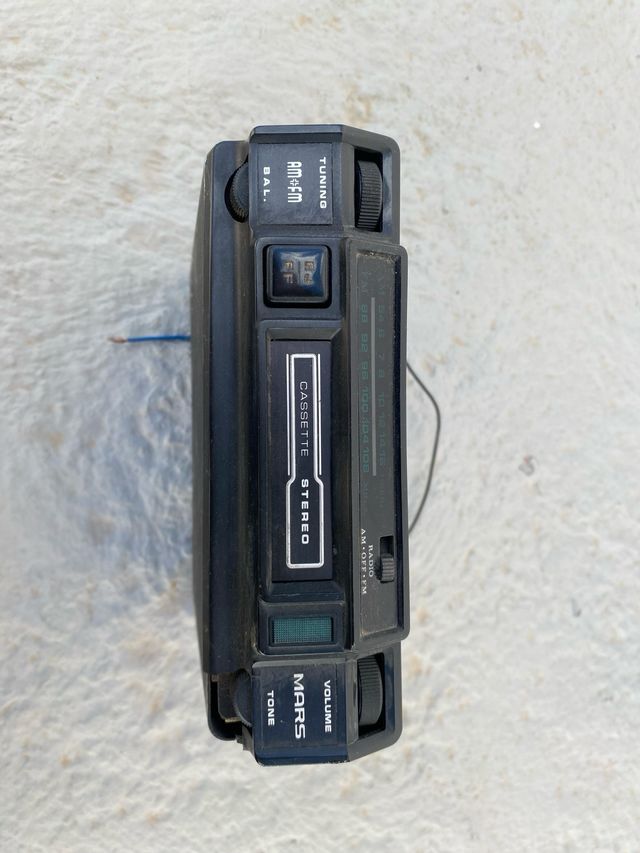 Radio cassette mars car  vintage