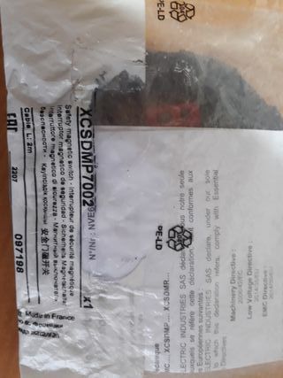 Interruptor magnético seguridad telemecanique