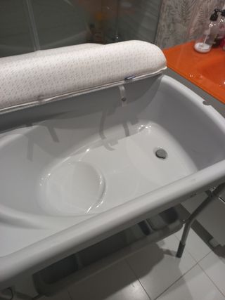 Bañera y cambiador Chicco Cuddle&Bubble