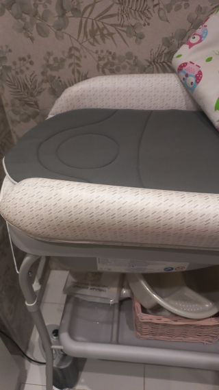 Bañera y cambiador Chicco Cuddle&Bubble