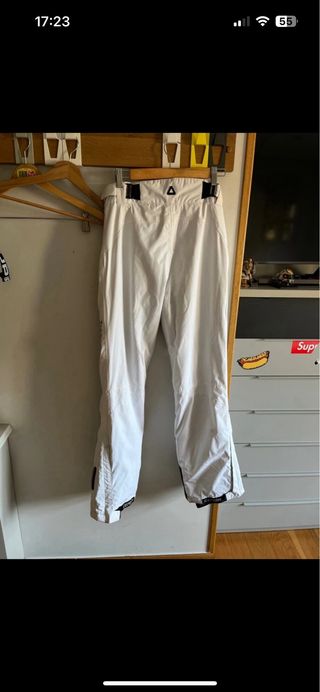 Pantalon esqui blanco mujer icepeak