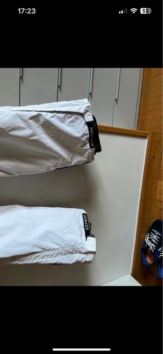 Pantalon esqui blanco mujer icepeak