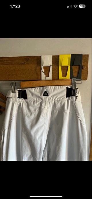 Pantalon esqui blanco mujer icepeak