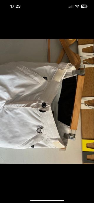 Pantalon esqui blanco mujer icepeak