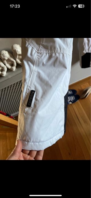 Pantalon esqui blanco mujer icepeak