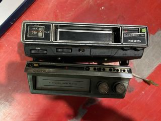 Radiocassette antiguo car