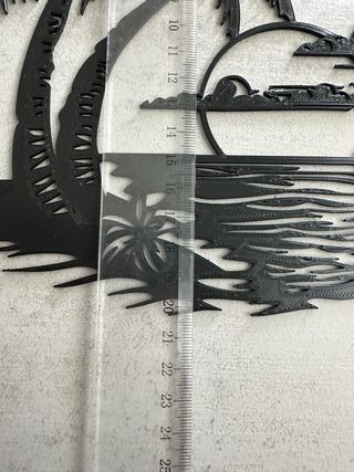 Adorno Amanacer y Palmeras 🏝️ 3D