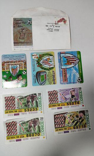 Pack ATHLETIC: Sobre+Calendarios+Decimos