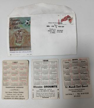 Pack ATHLETIC: Sobre+Calendarios+Decimos