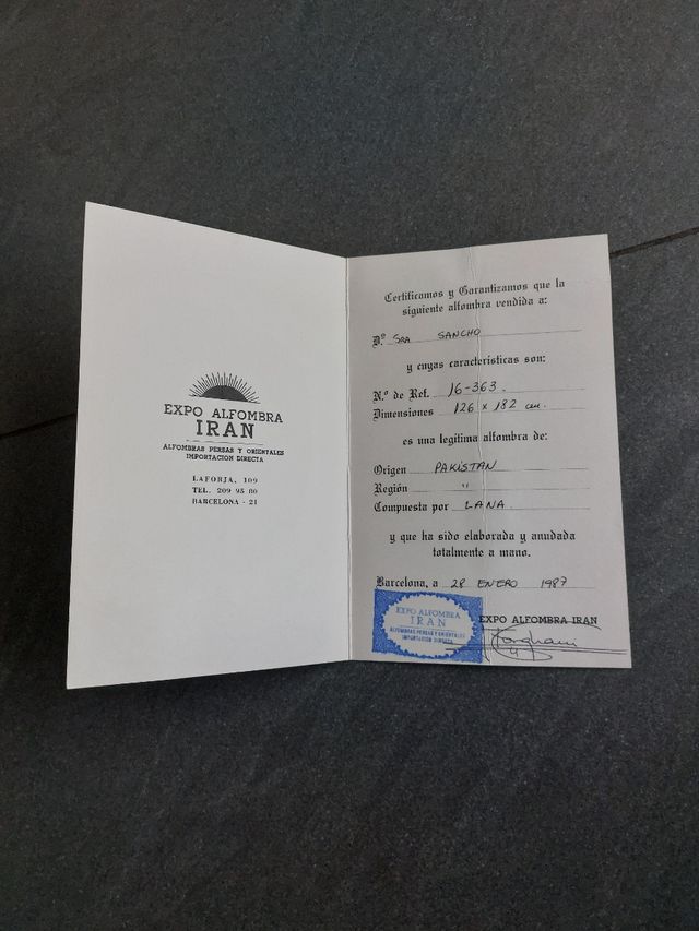 ALFOMBRA  PAKISTANI