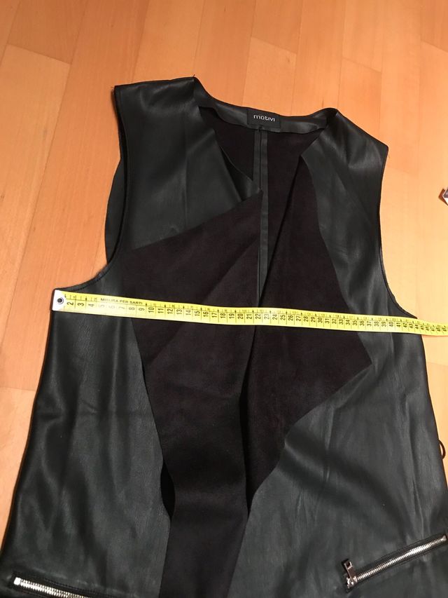 Gilet donna in similpelle tg.42 - Motivi