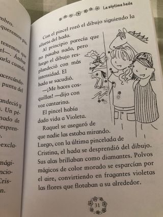 Violeta el hada Morada