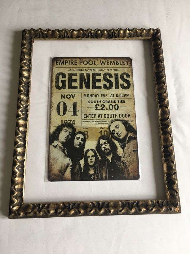 Cuadro de chapa metálica.