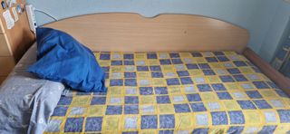 Cortinas barra y nordico a juego