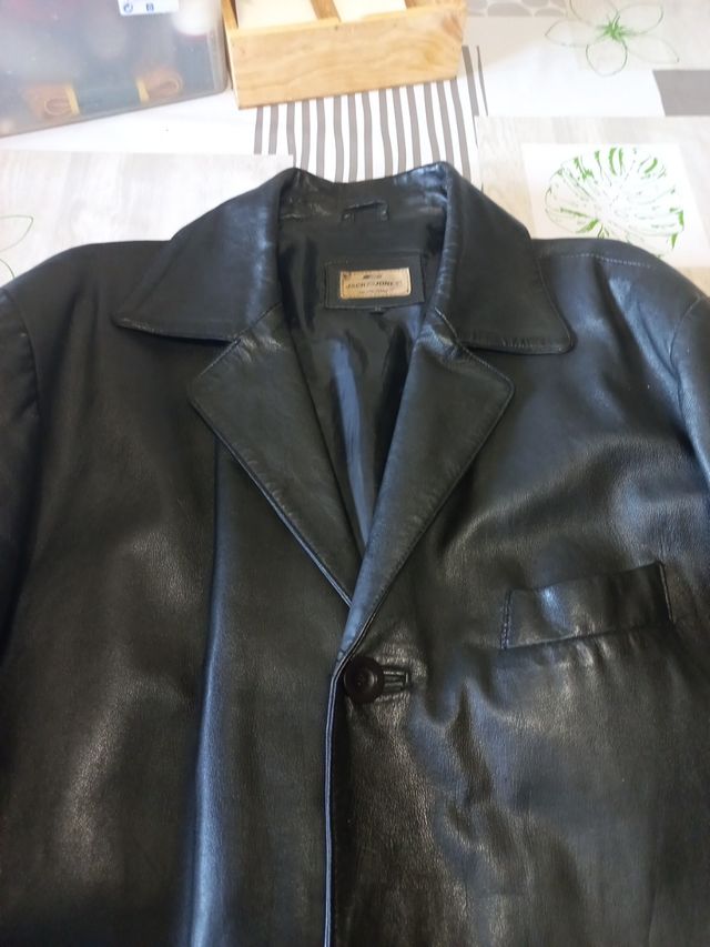 blazer caballero piel