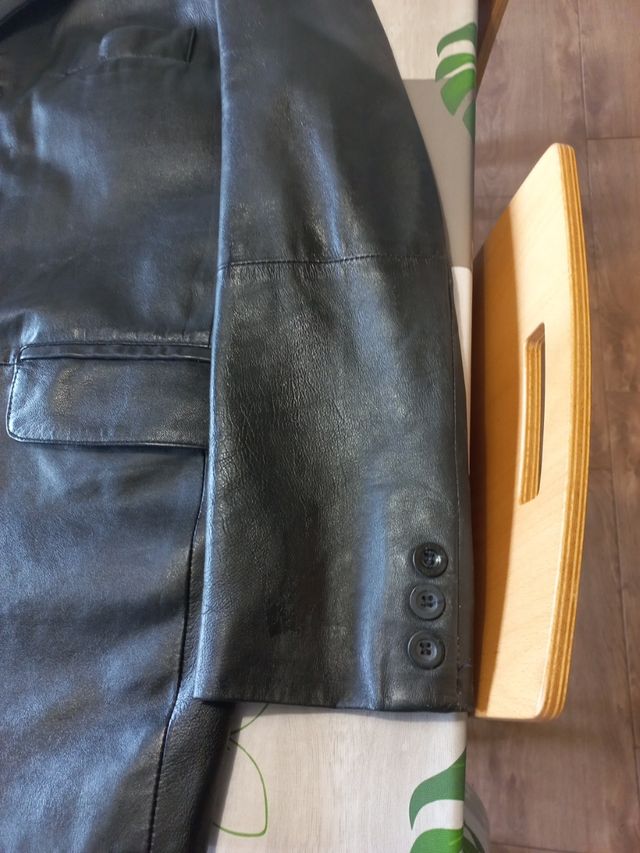 blazer caballero piel