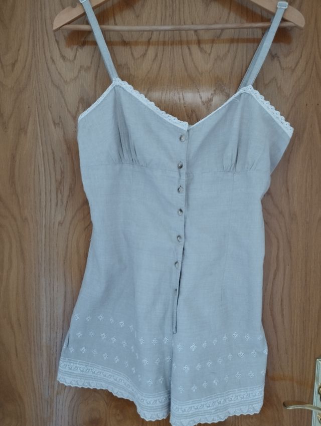 Vestido pantalón corto Mango vintage