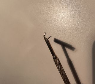 rasoio componibile dorato