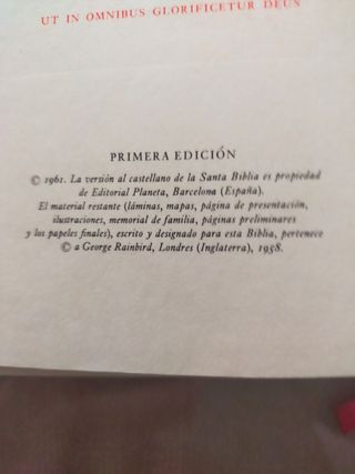 Libro La Santa Biblia