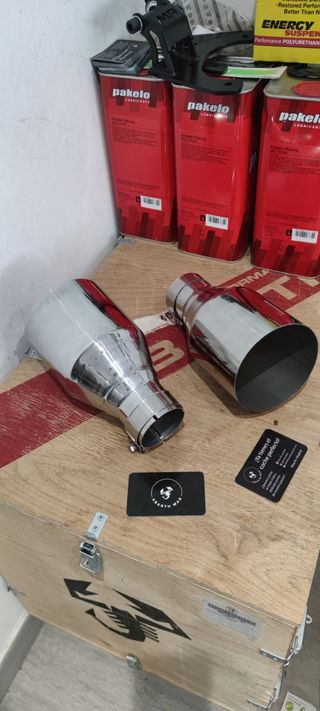 Abarth Universal Colas Escape 104,114 o 121mm Inox