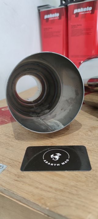 Abarth Universal Colas Escape 104,114 o 121mm Inox