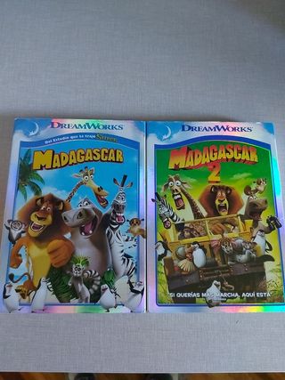 Lote Madagascar 1 y 2 (DVD)