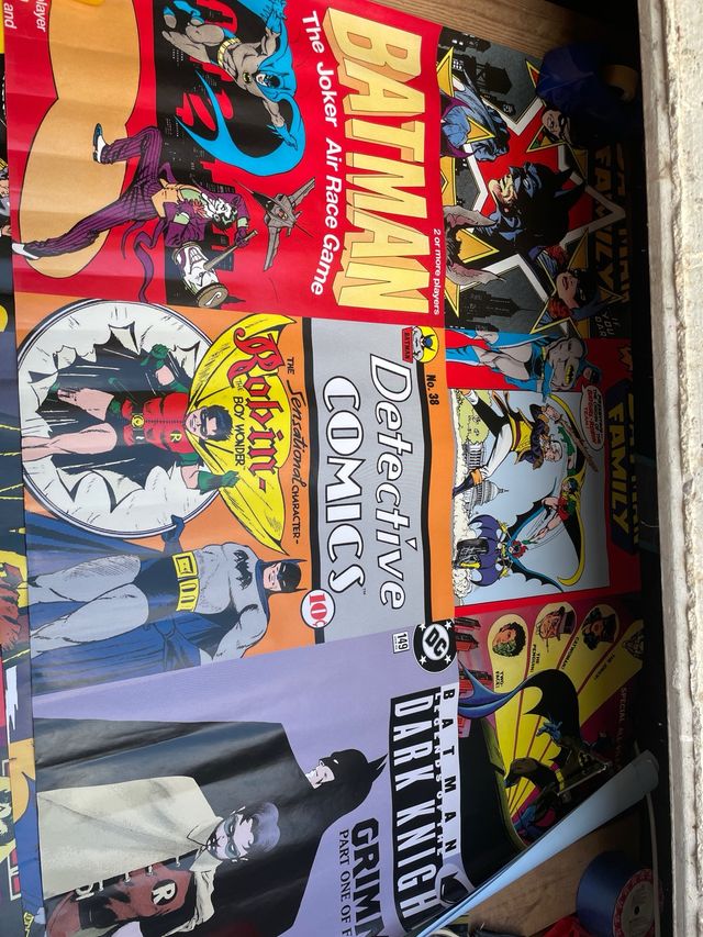 3 REGALO posters comics Batman clasicos 94 x 70