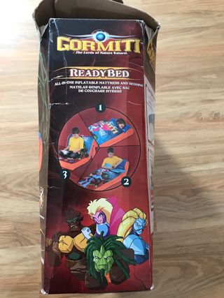 Colchón hinchable-saco de dormir niños