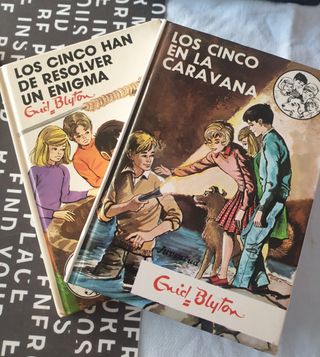 Dos libros de Enid Blyton