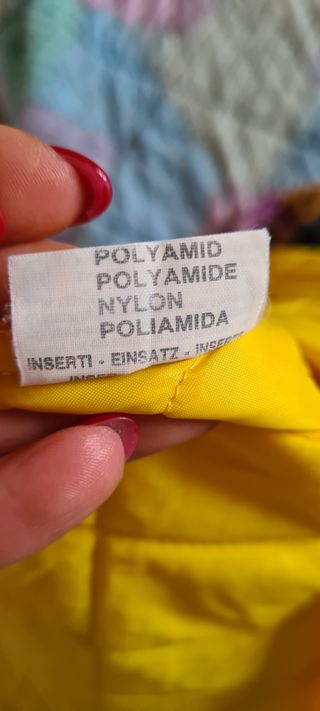 Giubbotto giallo trasforma gilet 2 pezzi