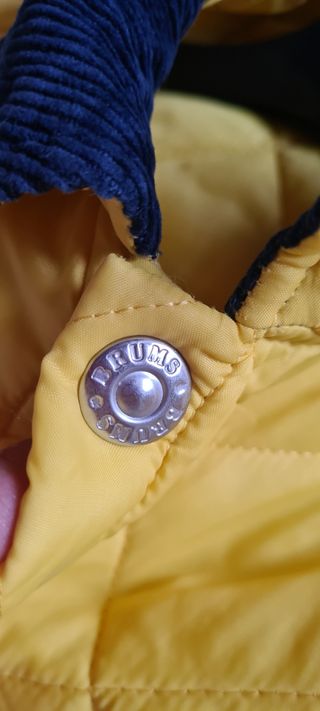 Giubbotto giallo trasforma gilet 2 pezzi