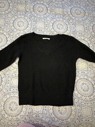 Jersey negro y blanco 