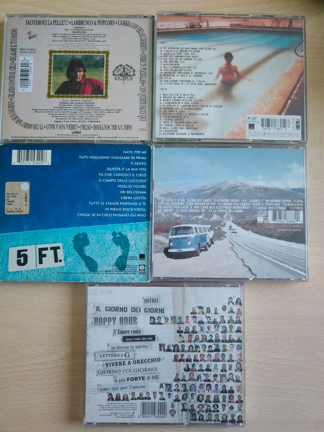 5 CD Ligabue