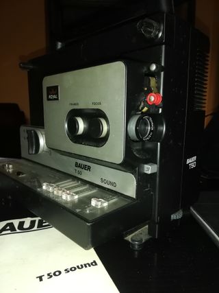 proyector BAUER T50 super 8 mm