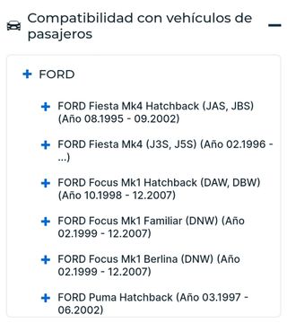 Polea tensora Ford
