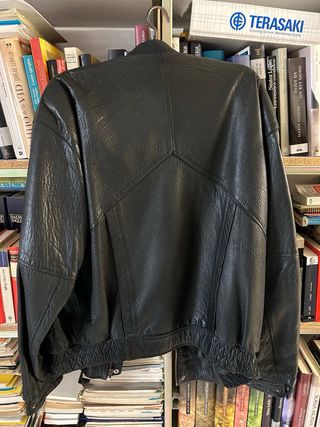 Cazadora de piel