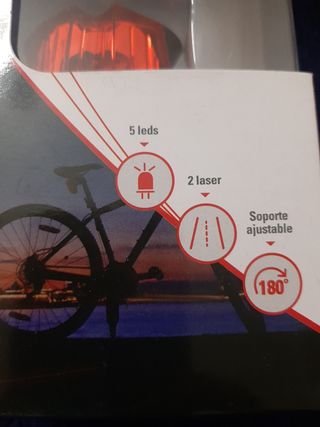 Luz trasera de bicicleta