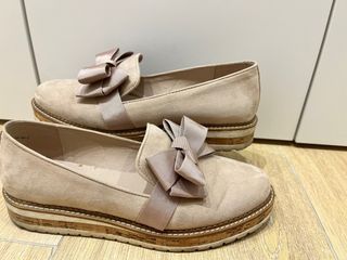 zapato mocasín lazo