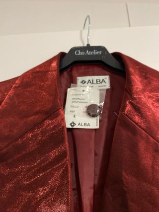 Blazer brillante fiesta.